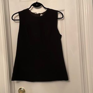 Black Theory lined sleeveless top. Size 6.